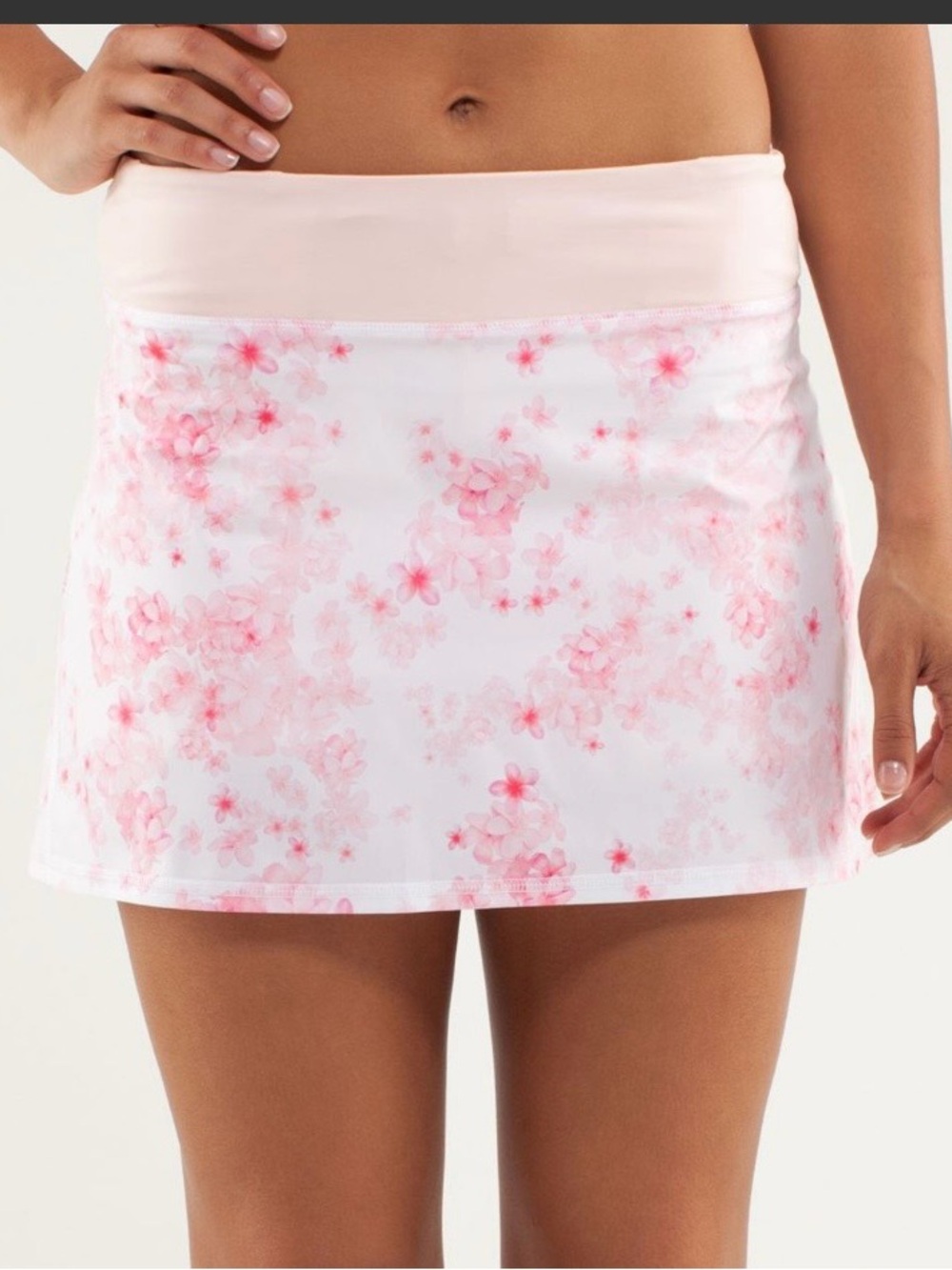 Lululemon run pace setter skort size 6